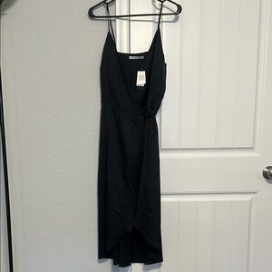 Abercrombie & Fitch Black High Low Dress